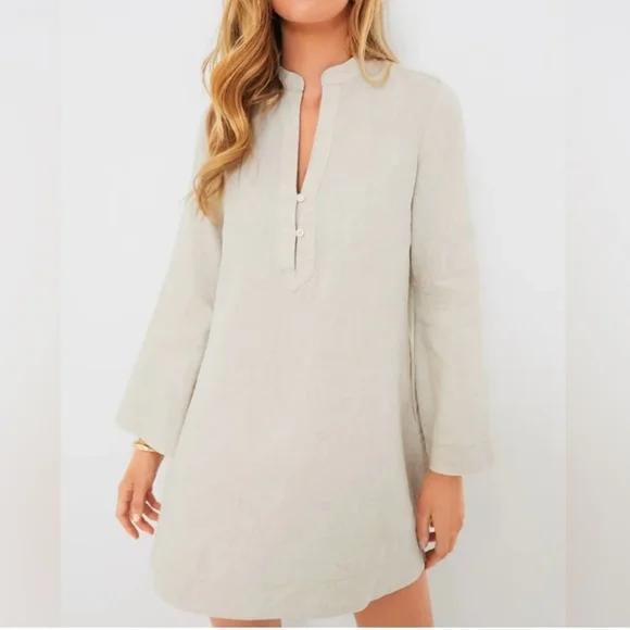 Tuckernuck | Dresses | Tuckernuck Natural Linen Tatum Dress Small Nwt |  Poshmark
